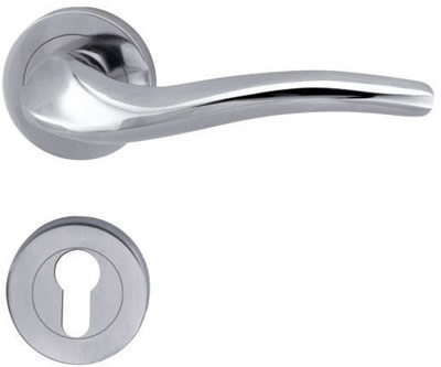 Solid Stainless Steel Lever Handle